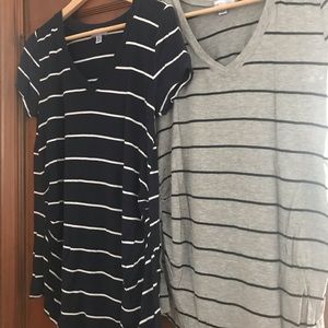 EUC Maternity Shirts Lot of 4